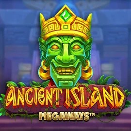 Ancient Island Megaways logo by Pragmatic Play at Catspins Casino