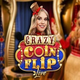 Enjoy Crazy Coin Flip by Evolution – logo hosted on catspinss.ch