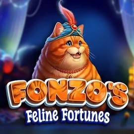 Slots logo of Fonzos Feline Fortunes from Pragmatic Play at Catspins Casino