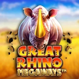 Great Rhino Megaways by Pragmatic Play, showcased at catspinss.ch – game logo