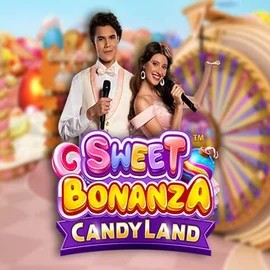Sweet Bonanza Candy Land Live logo by Pragmatic Play Catspins Casino