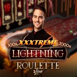 XXXtreme Lightning Roulette slot visual from Evolution available on catspinss.ch